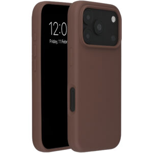 Accezz skysto silikono dėklas su MagSafe, skirtas iPhone 18 Pro / 17 Pro – New Tea Brown