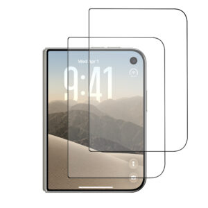 Accezz grūdinto stiklo ekrano apsauga, 2 vnt. pakuotė, skirta iPhone Duo