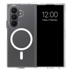 Accezz Xtreme Impact nugarėlė su MagSafe, skirta Samsung Galaxy Z Fold 8 Ultra – skaidri