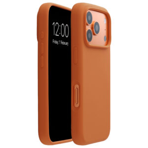 Accezz skysto silikono dėklas su MagSafe, skirtas Apple iPhone 18 Pro Max / 17 Pro Max – oranžinis