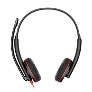 HP Poly „Poly Blackwire 3220 Stereo“ „USB-C“ ausinės + „USB-C/A“ adapteris - Image 2