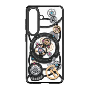 c11 magnetinis dėklas, skirtas Samsung Galaxy S26 – Chronos / Juodas