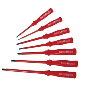 Izoliuotų VDE 1000 V atsuktuvų rinkinys (7 vnt.), 8PK-8100E Pro'sKit