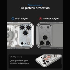 Spigen Ultra Hybrid MagSafe iPhone 17 Pro / 18 Pro ZERO ONE NATŪRALUS TITANAS - Image 8
