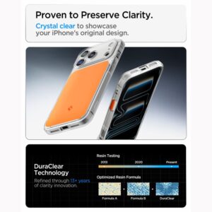 Spigen Ultra Hybrid T MagSafe iPhone 17 Pro / 18 Pro BLIZGUS ORANŽINIS - Image 8