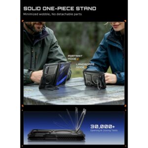 SupCase UB GRIP MAG MagSafe Samsung Galaxy Z FOLD 8 PRIVACY STIKLAS JUODAS - Image 8