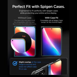 GRŪDINTAS STIKLAS Spigen GLAS.TR EZ FIT PRO HD AC 2-PACK IPHONE DUO CLEAR - Image 8