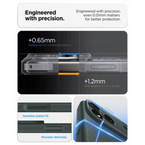 Spigen Liquid Air iPhone 17 Pro Max / 18 Pro Max DĖKLAS, ABYSS GREEN - Image 8
