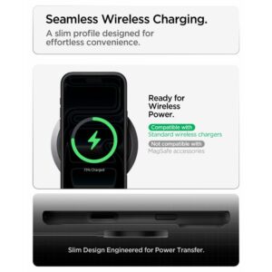 Spigen Ultra Hybrid iPhone 17 Pro Max / 18 Pro Max MATINIS juodos spalvos - Image 8