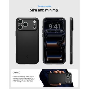 Spigen Thin Fit MagSafe iPhone 17 Pro / 18 Pro juodos spalvos - Image 8