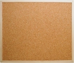 Kamštinė lenta mediniu rėmu 2x3 Eco, 80x60 TC86/C