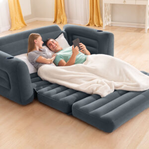 Pripučiama sofa-lova „2-in-1“ – išlankstomas oro čiužinys INTEX 66552NP - Image 9