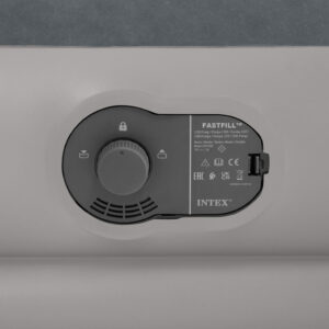 Viengubas pripučiamas čiužinys 191x99x30 cm su integruota elektrine pompa INTEX 64112 - Image 9