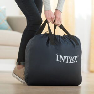 Didelis dvigulis pripučiamas čiužinys 203x152x51 cm su integruota elektrine pompa INTEX 64490 - Image 9