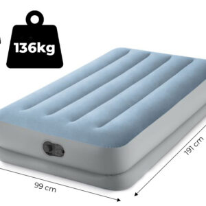 Vienvietis pripučiamas čiužinys 191x99x36 cm su integruota USB elektrine pompa INTEX 64157 - Image 9