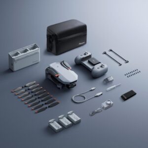 Potensic ATOM 2 4 rotoriai Keturių menčių sraigtasparnis 48 MP 8000 x 6000 pikseliai 2230 mAh Pilka - Image 3