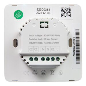 Shelly LinkedGo Smart floor heating thermostat termostatas Balta - Image 3