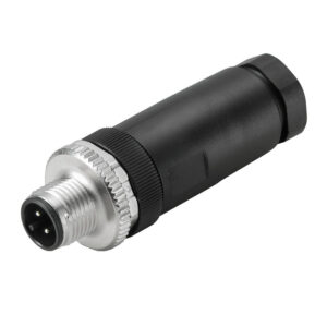 M12 kištukas 5pin, tiesus, 4-6mm kabeliui, IP67