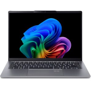 Acer Swift Go 14 AI SFG14-64-R1FH AMD Ryzen AI 7 350 Knyginis kompiuteris 35,6 cm (14") WUXGA 32 GB LPDDR5x-SDRAM 1 TB SSD Wi-Fi 7 (802.11be) Windows 11 Home Sidabras