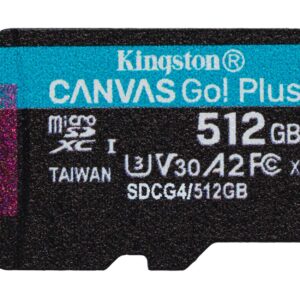 MEMORY MICRO SDXC 512GB UHS-I/SDCG4/512GBSP KINGSTON