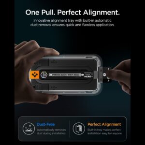 GRŪDINTAS STIKLAS Spigen GLAS.TR EZ FIT Pro AC Samsung Galaxy S26 FE SKAIDRUS - Image 9