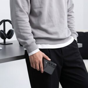 TECH-PROTECT MAGFLEX MagSafe Samsung Galaxy S26 FE BLIZGUS juodos spalvos - Image 9