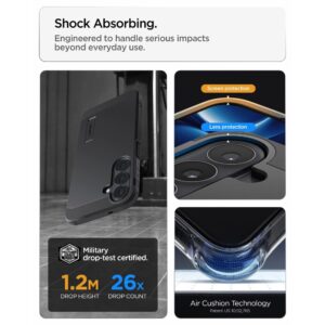 Spigen Tough Armor MAG MagSafe Samsung Galaxy S26 FE GUNMETAL - Image 9
