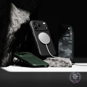 RINGKE ONYX MAGNETIC MagSafe iPhone 17 Pro Max / 18 Pro Max JUODAS - Image 9