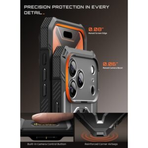 SupCase GRIP Pro MAG MagSafe iPhone 17 Pro / 18 Pro JUODAS - Image 9