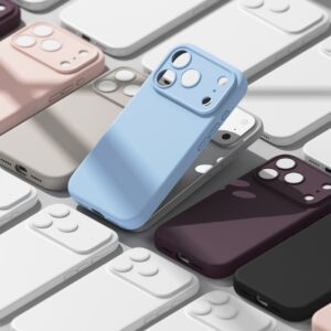 RINGKE SILICONE MAGNETIC MAGSAFE iPhone 17 PRO MAX / 18 PRO MAX ŠVIESIAI MĖLYNAS - Image 9