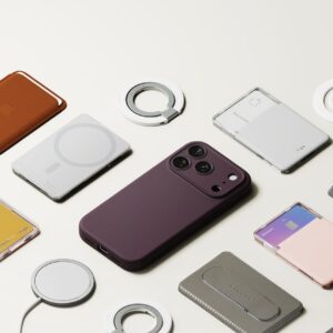 RINGKE SILIKONINIS MAGNETINIS MAGSAFE DĖKLAS iPhone 17 PRO MAX / 18 PRO MAX BURGUNDO SPALVOS - Image 9