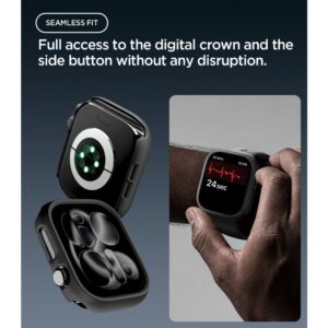 Spigen THIN FIT APPLE WATCH 12 (42 MM) JUODAS - Image 9