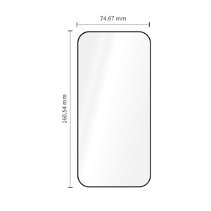 GRŪDINTAS STIKLAS TECH-PROTECT QUICK SET+ 2-PACK iPhone 17 Pro Max / 18 Pro Max BLACK - Image 5