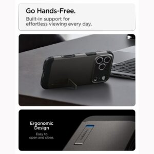 Spigen Tough Armor T MagSafe iPhone 17 Pro Max / 18 Pro Max GUNMETAL - Image 9