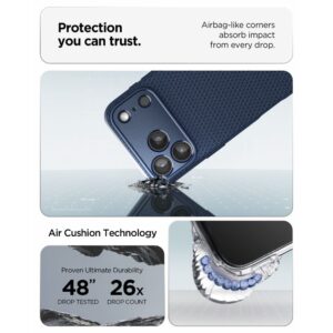 Spigen Liquid Air iPhone 17 Pro / 18 Pro TAMSIAI MĖLYNAS - Image 9