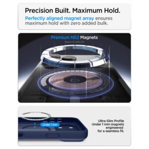 Spigen Ultra Hybrid MagSafe iPhone 17 Pro / 18 Pro MATINIS TAMSIAI MĖLYNAS - Image 9