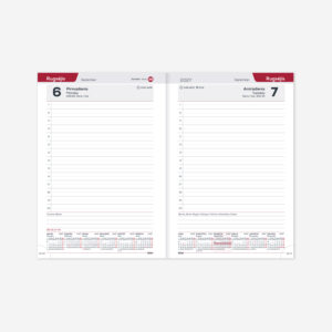Darbo kalendorius Timer Business Day Design, A5, Hexagon - Image 2