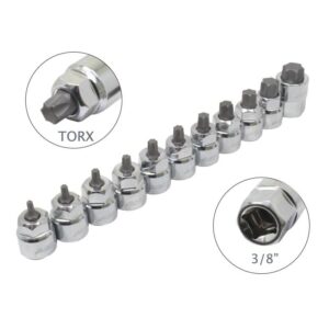 ASTA ŽEMO PROFILIO GALVUTĖS – TORX 3/8” ANT KISKIŠTUKO