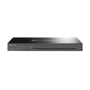 TP-Link Omada SX3016F tinklo komutatorius Valdomas L2+/L3 Juoda - Image 1