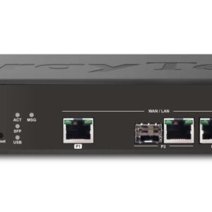 DrayTek Vigor 2962 laidinis maršrutizatorius 2.5 Gigabit Ethernet Juoda, Balta - Image 1