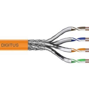 Digitus DK-1745-VH-1 tinklo kabelis Oranžinė 100 m Cat7 S/FTP (S-STP)