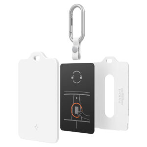 Spigen Tesla kortelių laikiklis, 1 vnt., baltas – Tesla rakto kortelė - Image 3