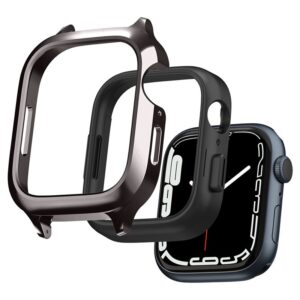 Spigen Metal Fit Pro, grafito spalvos – Apple Watch 9/8/7 45mm - Image 4