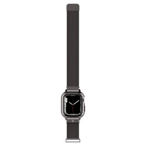 Spigen Metal Fit Pro, grafito spalvos – Apple Watch 9/8/7 45mm - Image 6