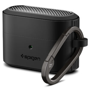 Spigen Rugged Armor, matinė juoda – Sony WF-1000XM6 - Image 11