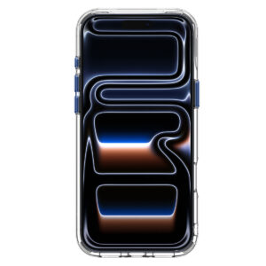 Spigen Ultra Hybrid Optik S MagSafe, clear deep blue - iPhone 18 Pro/17 Pro - Image 2