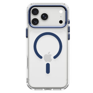 Spigen Ultra Hybrid Optik S MagSafe, clear deep blue - iPhone 18 Pro/17 Pro - Image 3