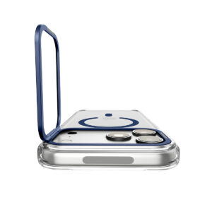 Spigen Ultra Hybrid Optik S MagSafe, clear deep blue - iPhone 18 Pro/17 Pro - Image 5