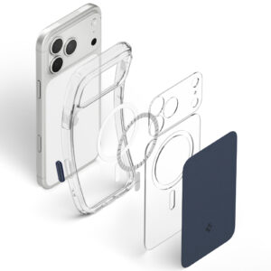 Spigen Ultra Hybrid T MagSafe, matinė mėlyna - iPhone 18 Pro/17 Pro - Image 7