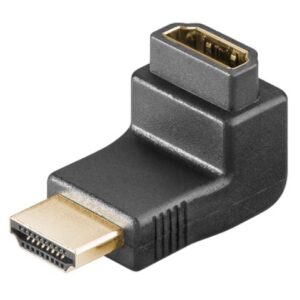 Perėjimas HDMI lizdas - HDMI kištukas kampinis 90° - Image 1